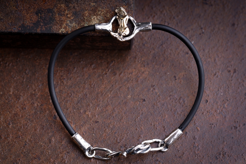 Bracciale caucciu Partenope